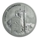 2019 South Korea 1 oz Silver Chiwoo Cheonwang BU 2019 South Korea 1 oz Silver Chiwoo Cheonwang BU